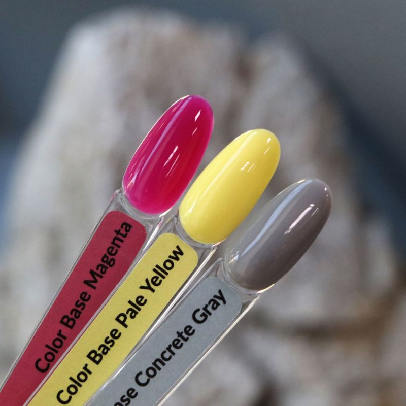Komilfo Color Base Pale Yellow (pale yellow), 8 ml