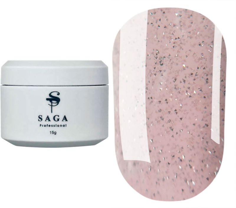 SAGA professional Builder Night gel. 01, 15 мл