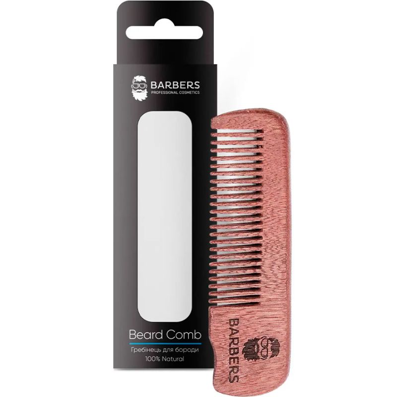 BARBERS Гребень для бороды Beard Comb