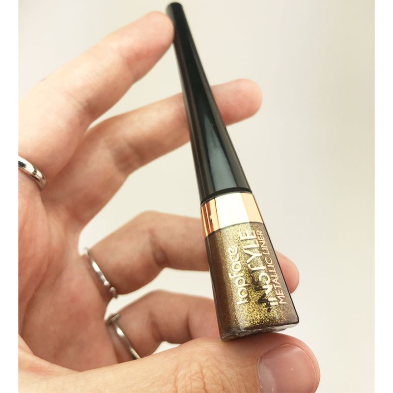TopFace Підводка "Instyle - Metallic Eyeliner" - 07 - Золота, 3,5 мл