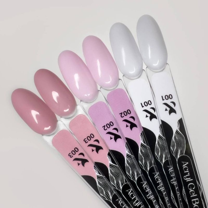 F.O.X Рідкий акригель Acryl gel Bottle 002 (ніжно-рожевий), 14 мл