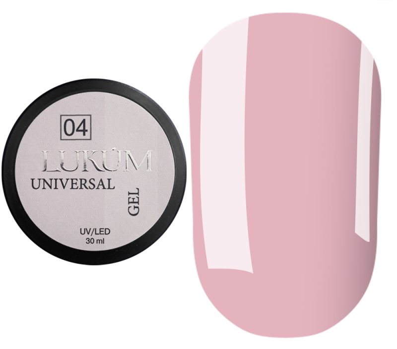 Lukum Гель для ногтей Universal Gel №04, 30 мл