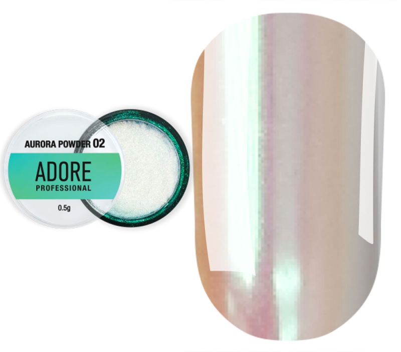 ADORE Втирка для нігтів Aurora Powder №02, 0.5г