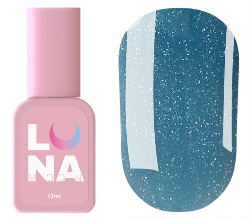 LUNA Cover Base №30 (gray-blue with microshine), 13 ml