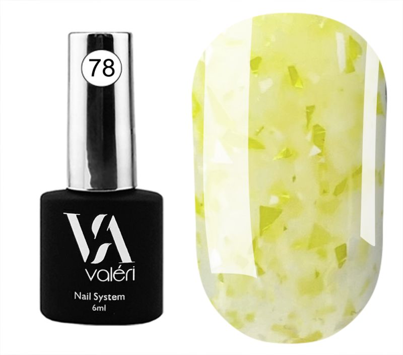 Valeri Nail base Flakes Base 078, 6 ml