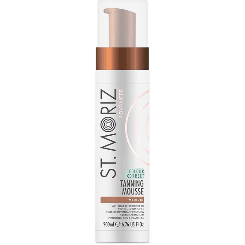 St Moriz Advanced Colour Correcting Mousse Автобронзат-мусс для средней кожи - Medium, 200 мл