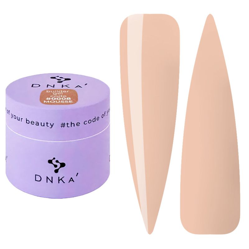 DNKa Гель для ногтей Builder Gel Mousse (HEMA/TPO FREE) 0008, 15 мл