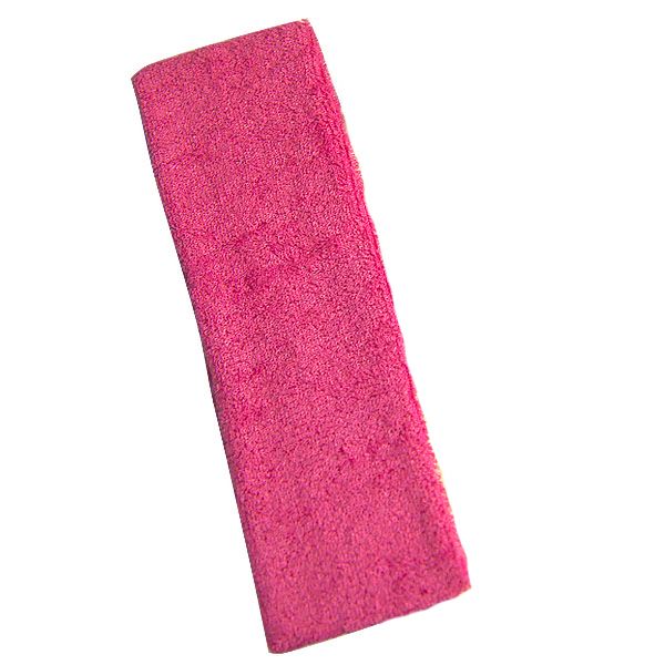 on an elastic band - crimson