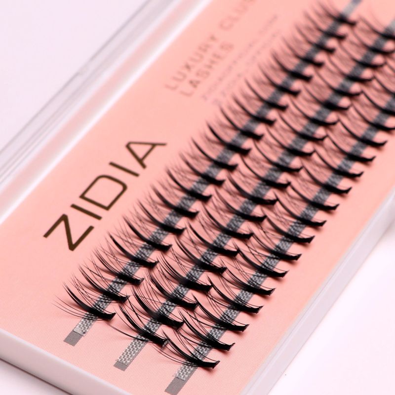 Zidia Cluster lashes 16D KIM C 0,10 (3 ленты, размер 11 mm)