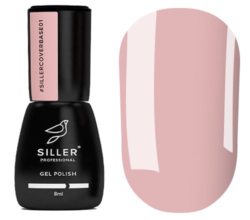 Siller Nail Base Cover No. 01 (beige-pink), 8 ml