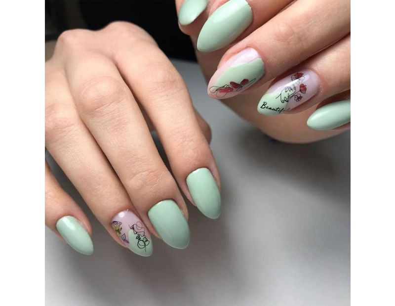 Gel varnish Atica On My Mind GPM157 (pale khaki, enamel), 7.5 ml