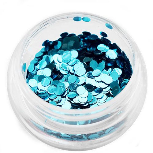 Komilfo disco design no. 006, blue, 2 mm, (1 g)