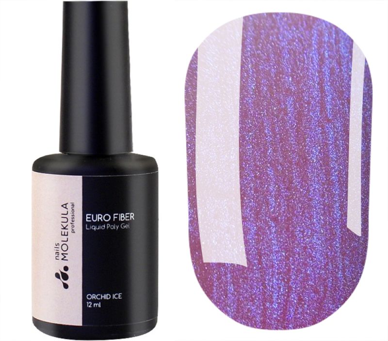 Molekula Гель для ногтей Fiber Gel Astral Night W10 (астральная ночь), 12 мл