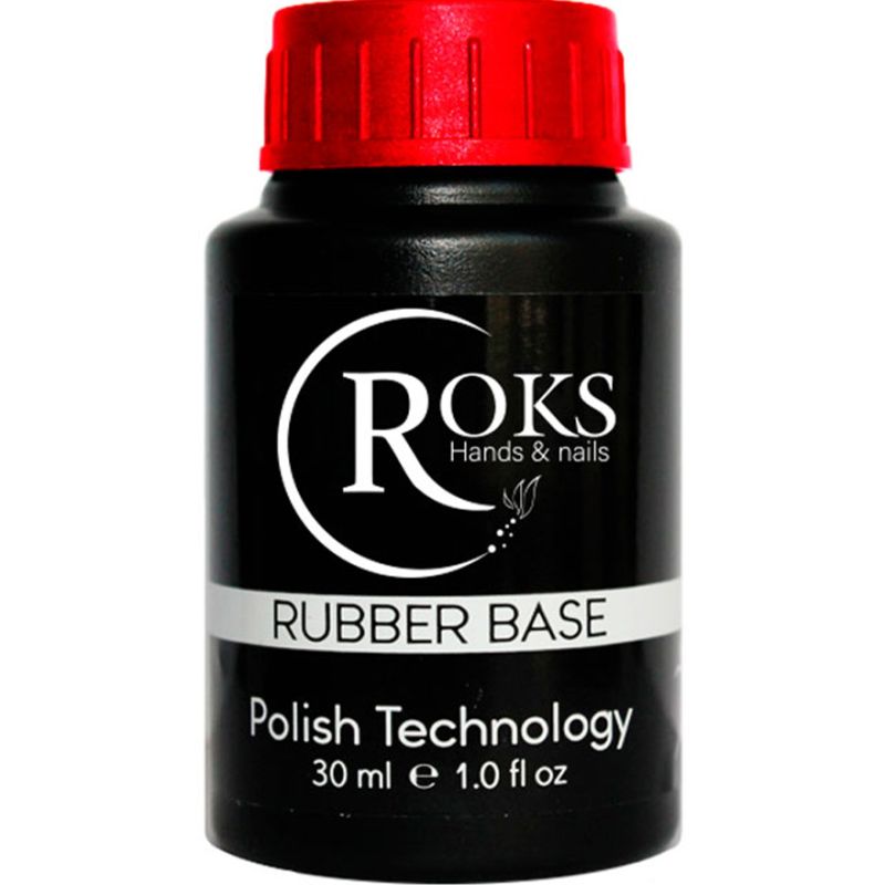 Roks Nail Base Rubber, 30 ml