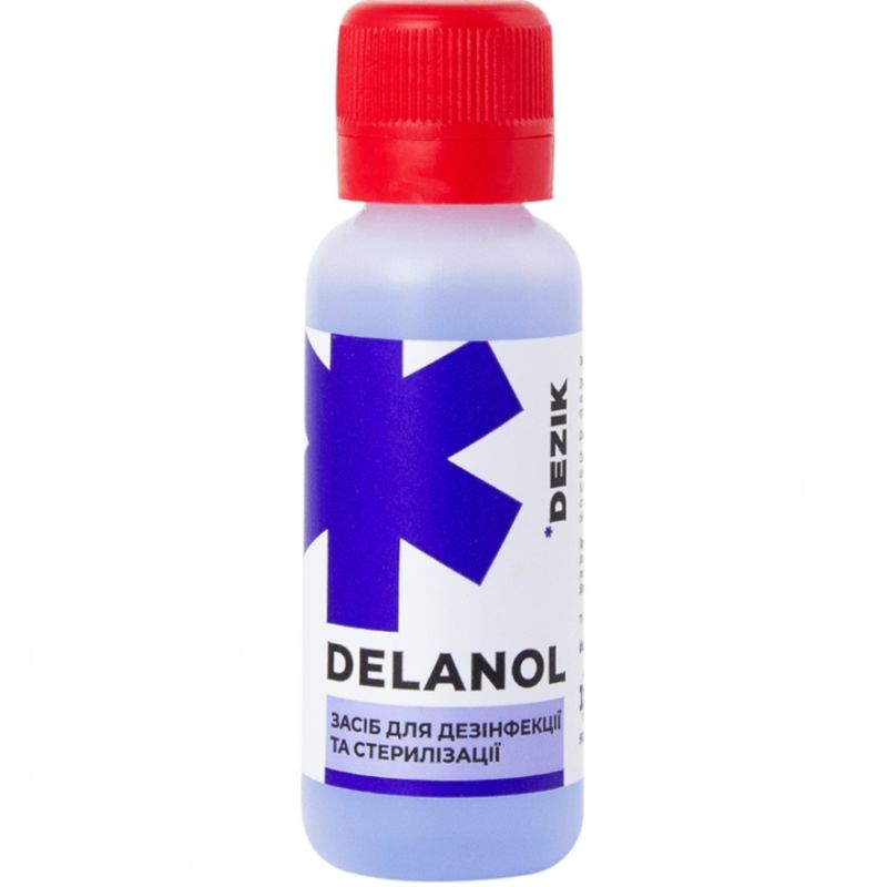 Delanol - a means for disinfection and sterilization of instruments, 20 ml