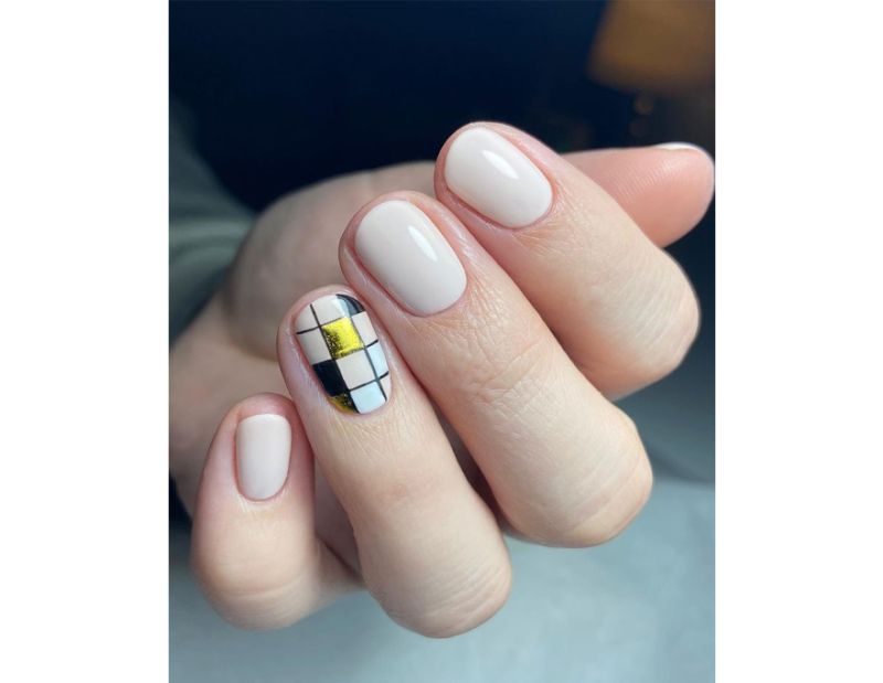 CND Shellac Gel Polish, Happy Child (light beige-pink, enamel), 7.3 ml