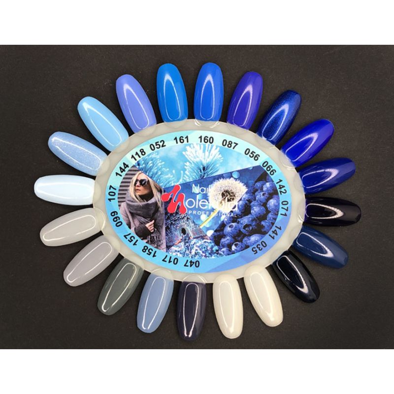 Gel polish Molekula №141 (sapphire, enamel), 6 ml