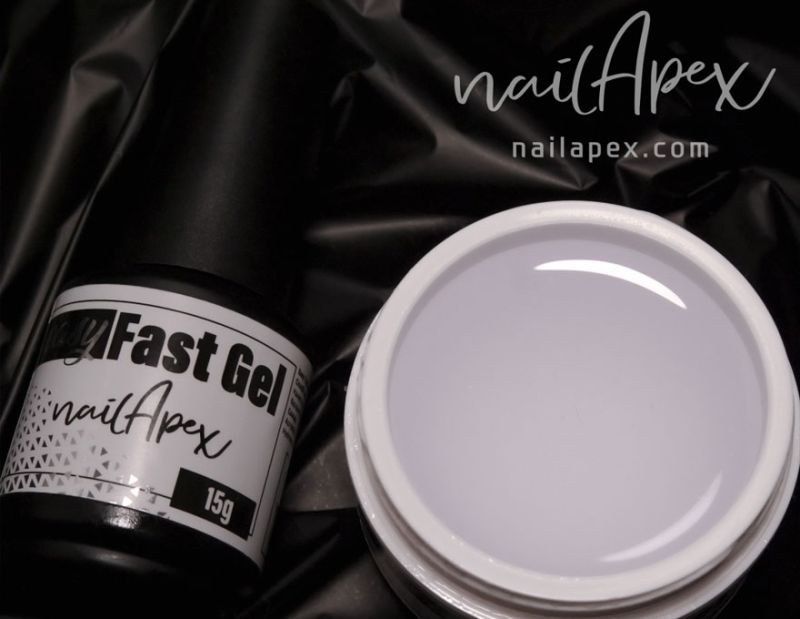 NailApex Easy Fast Gel Жидкий гель №1 прозрачный, 30 мл