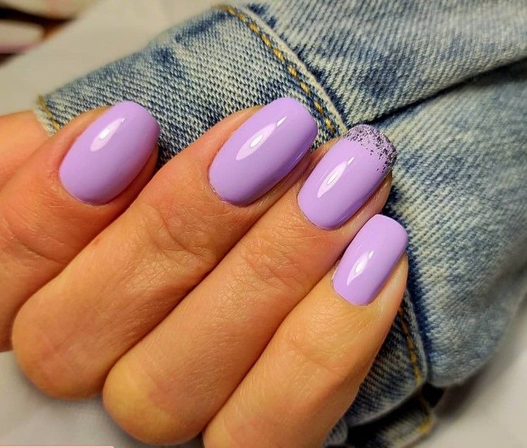 Гель-лак MOON FULL color Gel polish №649 чистий бузковий, 8 мл