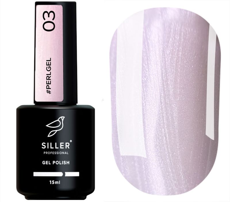 Siller Гель для ногтей Perl Bottle Gel №03, 15 мл