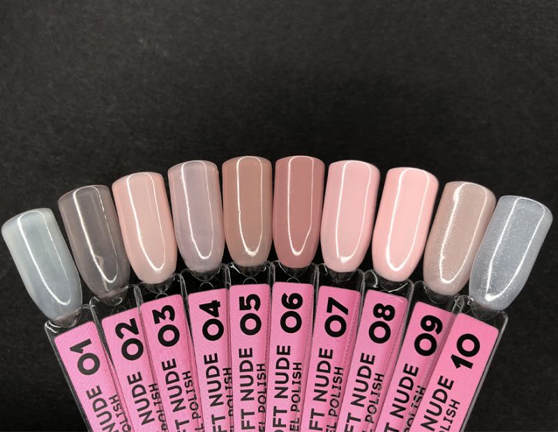 Гель-лак Couture Colour Soft Nude №04 (светло-розовый, полупрозрачный), 9 мл