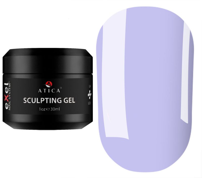 Atica Моделюючий гель Sculpting Gel Pastel Violet 14, 30 мл