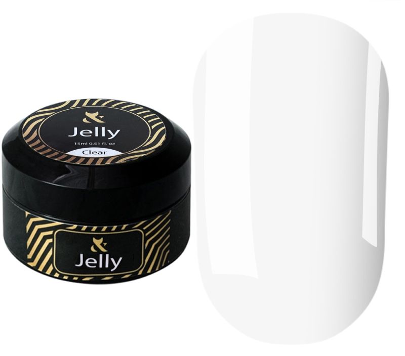 F.O.X Jelly Clear моделюючий гель желе, 15 мл
