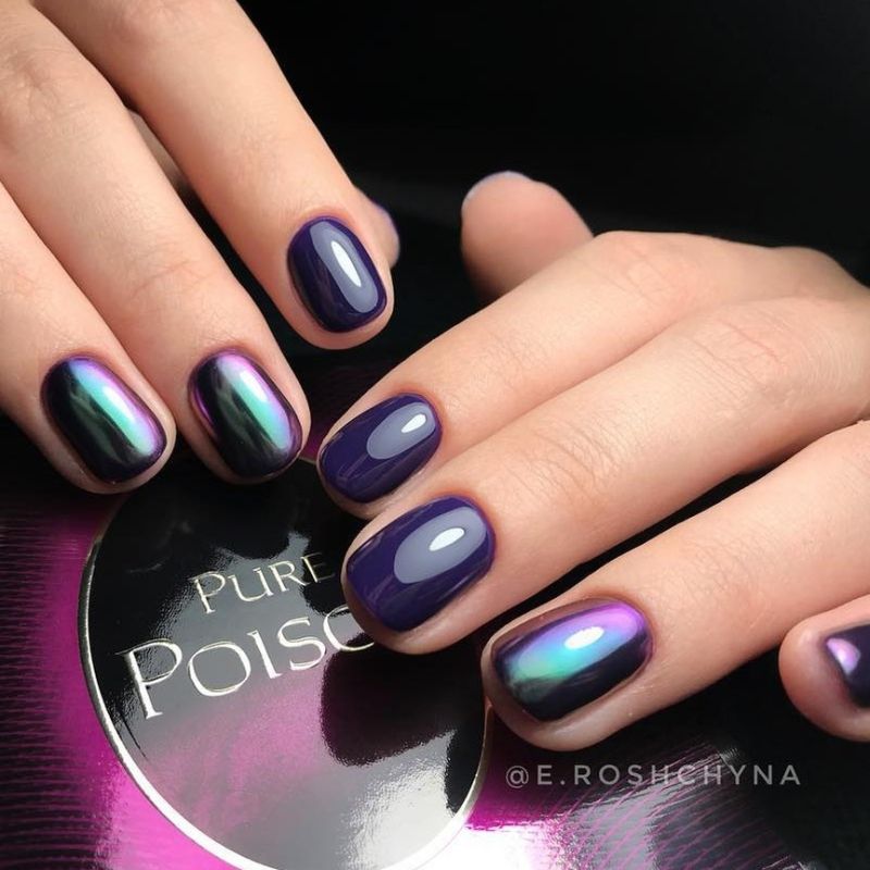 Gel Polish Komilfo Deluxe Series D222 (violet-blue, enamel), 8 ml.