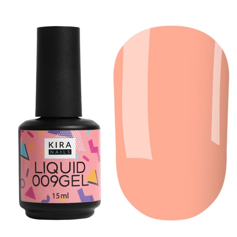 Kira Nails Liquid Gel 009 (розовый), 15 мл