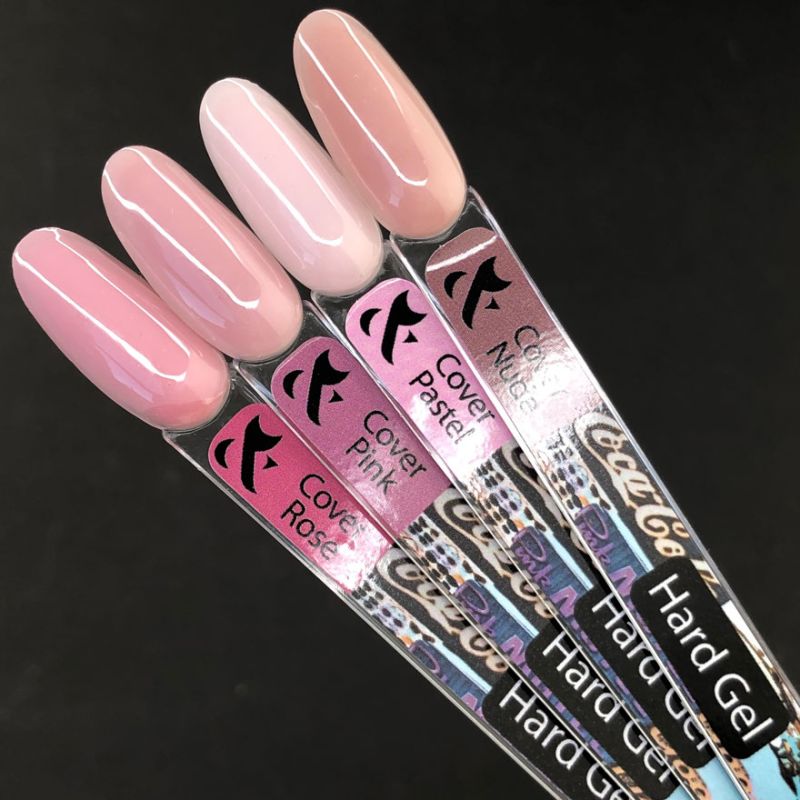 F.O.X Hard gel Cover Pink моделюючий рідкий, 15 мл
