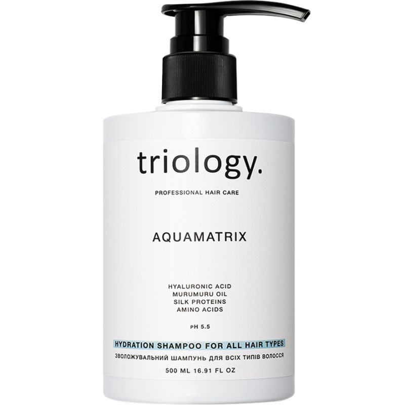 Triology Зволожувальний шампунь для всіх типів волосся Aquamatrix, 500 мл
