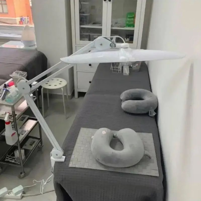 Бестеневая настольная лампа KSM 1001, White, (x гарантия 4 месяца)