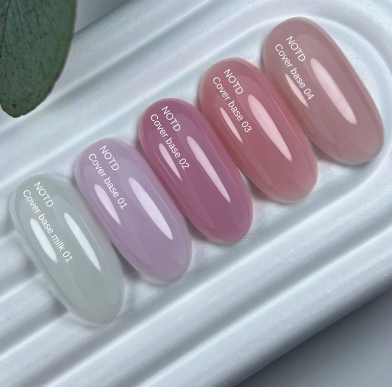 Nails Of The Day Cover base No. 01 (pale pink), 10 ml