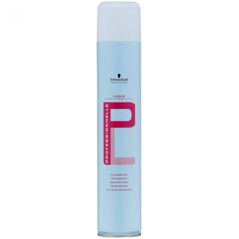 Schwarzkopf Professionnelle Laque Super Strong Hold - hairspray with extra strong hold, 500 ml
