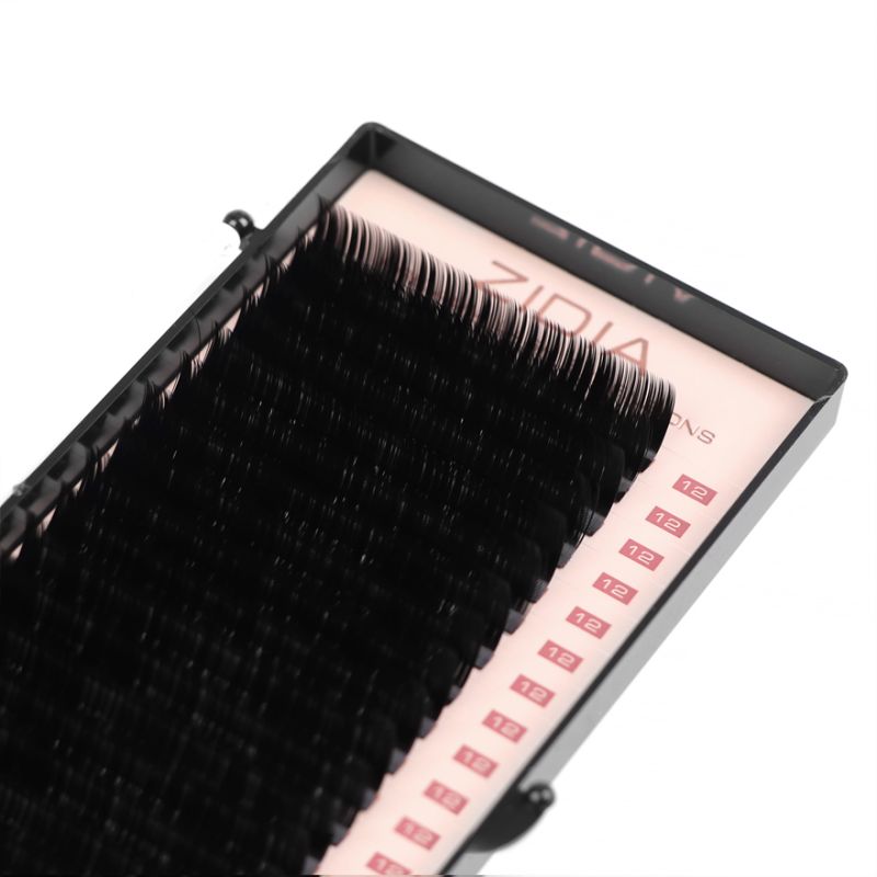ZIDIA Premium Lash Extensions 20 стрічок - М0,1 х 12 mm