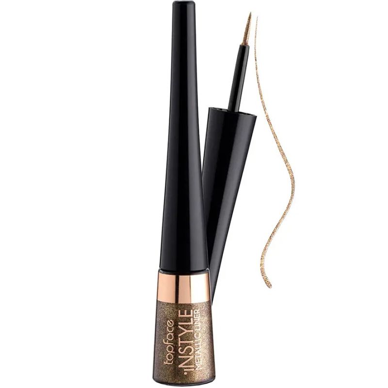 TopFace Подводка "Instyle - Metallic Eyeliner" - 07 - Золотая, 3,5 мл