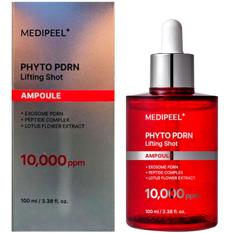 MEDI-PEEL Сыворотка для лица ампульная Phyto Exosome PDRN Lifting Shot Ampoule, 100 мл