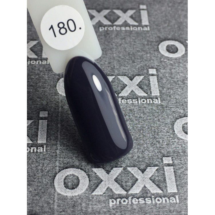 Гель-лак OXXI Professional №180 (приглушенный фиолетово-серый, эмаль), 10 мл