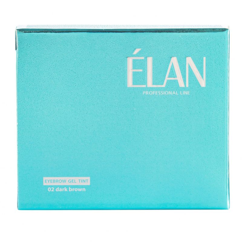 ELAN Мини набор для окрашивания бровей "02 dark brown"