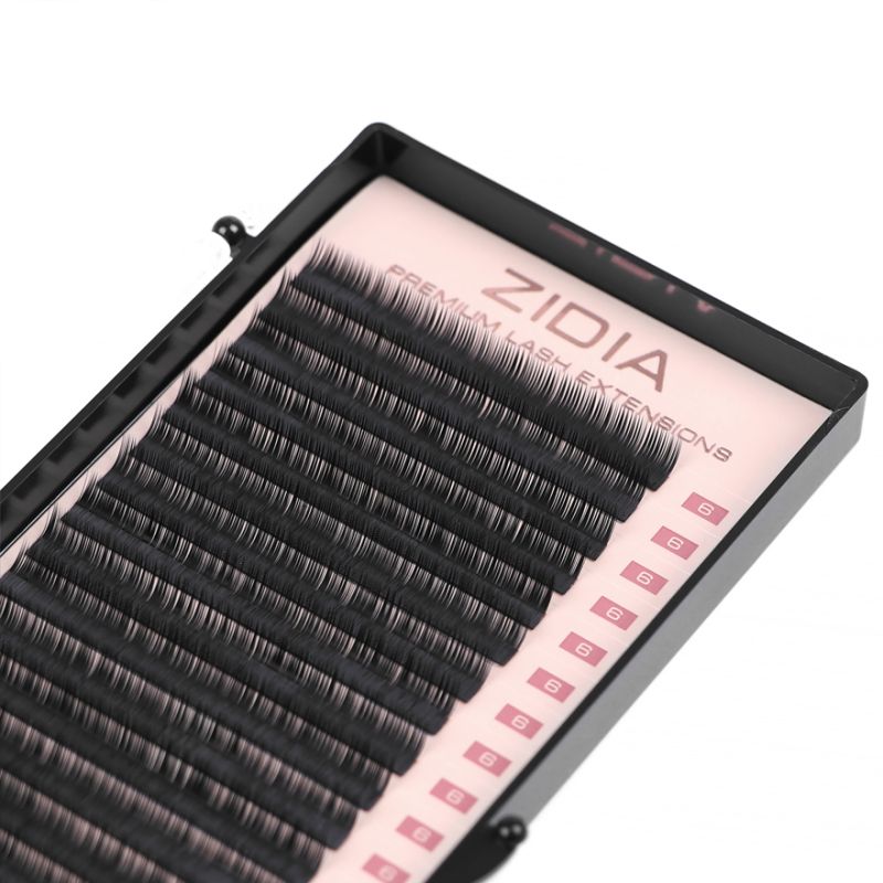 ZIDIA Premium Lash Extensions 20 lines - M0.1 x 6 mm