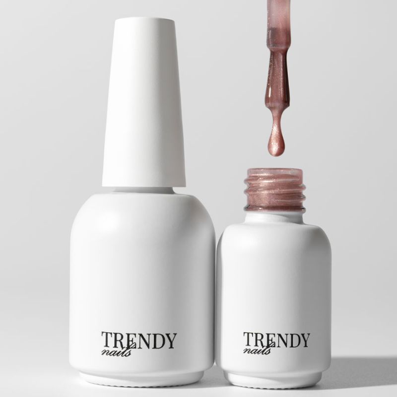 Trendy Nails Гель-лак Gel Polish Cat Eye's Gummy Bear "Honey Teddy", 10 мл