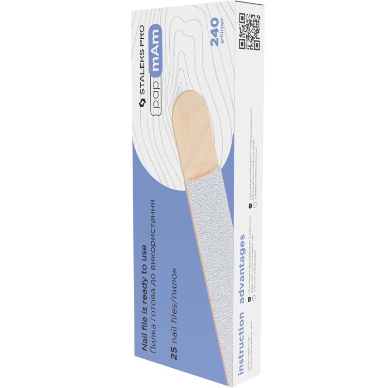 240 - White - 25 pcs - Glueless replaceable abrasives - EXPERT 22