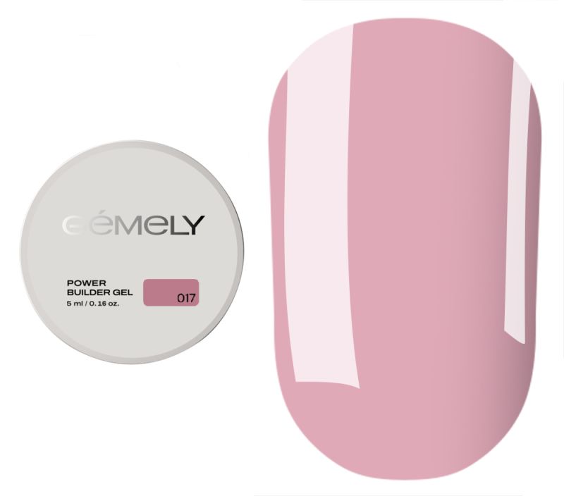  GÉMELY ex GA&MA Гель для нігтів Power Builder gel 017, 5 мл