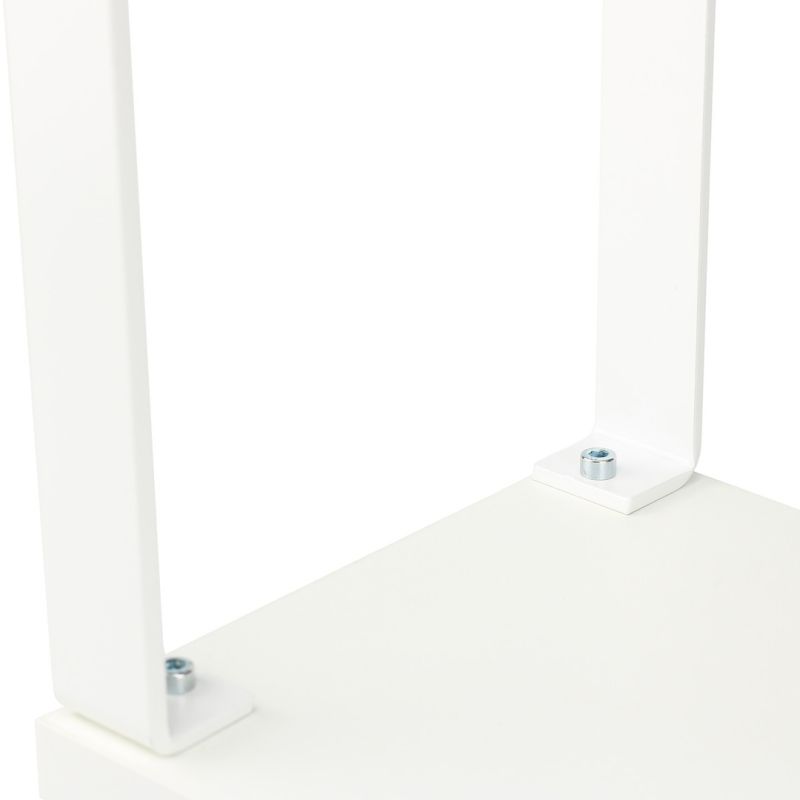 SPENVI Pedicure stand Loft Total White on removable metal legs