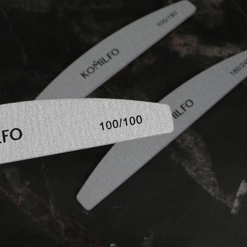File Komilfo semicircle gray 100/100, 18 cm
