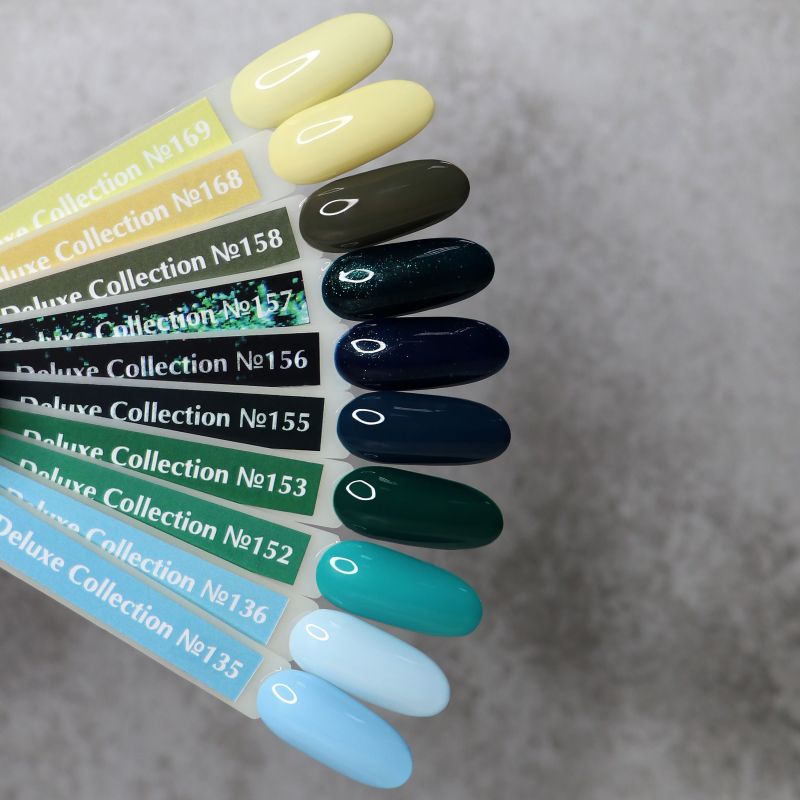 Gel varnish Komilfo DeLuxe Termo C003 (light brown, when heated - bright light green), 8 ml