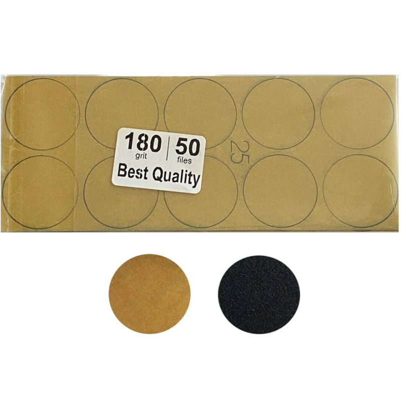 AS Replacement abrasive for Podo-Disck 25mm, 180 grit, (50 pcs)