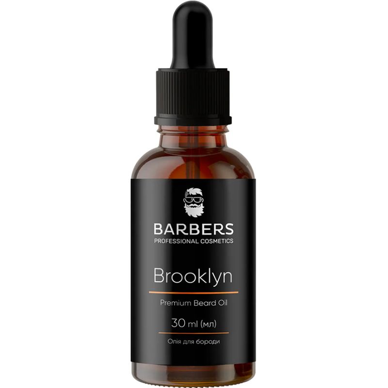 BARBERS Масло для бороды Brooklyn, 30 мл