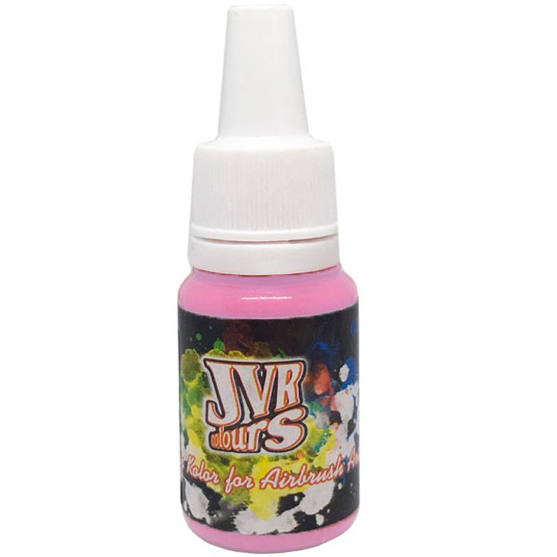 Airbrush paint JVR Revolution Kolor, Opaque Pink No. 127, 10 ml