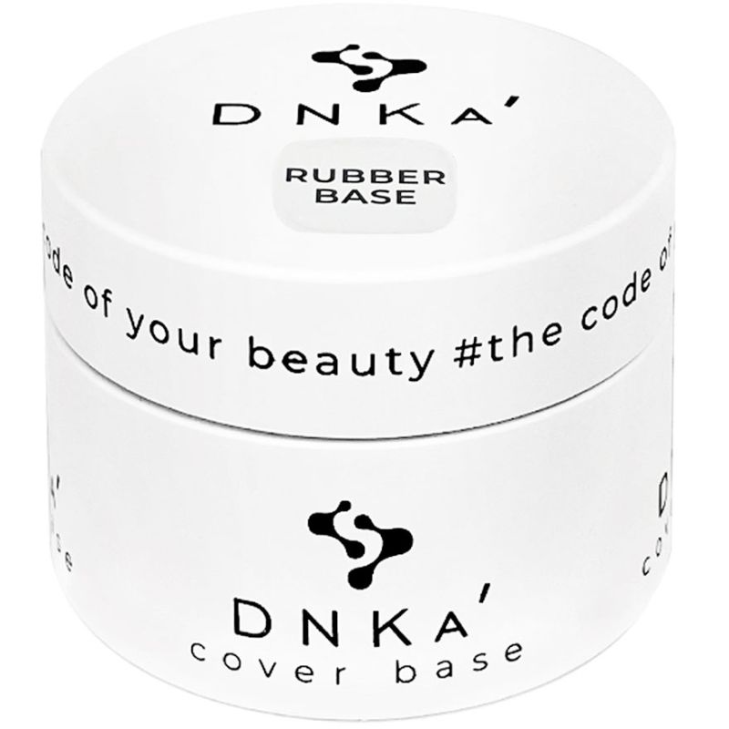 DNKa База для нігтів RUBBER BASE NEW FORMULA, 30 мл